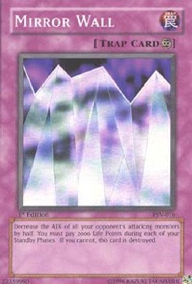 Mirror Wall Pharaoh's Servant Yu-Gi-Oh! card