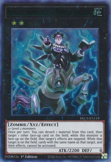 Number 45 Crumble Logos the Prophet of Demolition Green Dragons of Legend: The Complete Series Yu-Gi-Oh! card