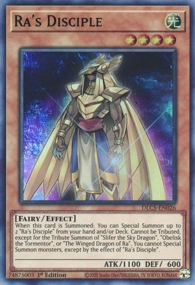 Ras Disciple Green Dragons of Legend: The Complete Series Yu-Gi-Oh! card