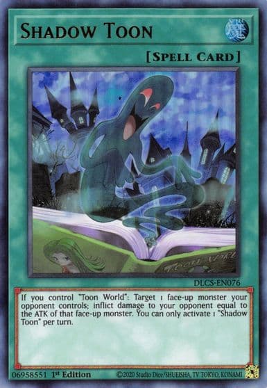 Shadow Toon Purple Dragons of Legend: The Complete Series Yu-Gi-Oh! card