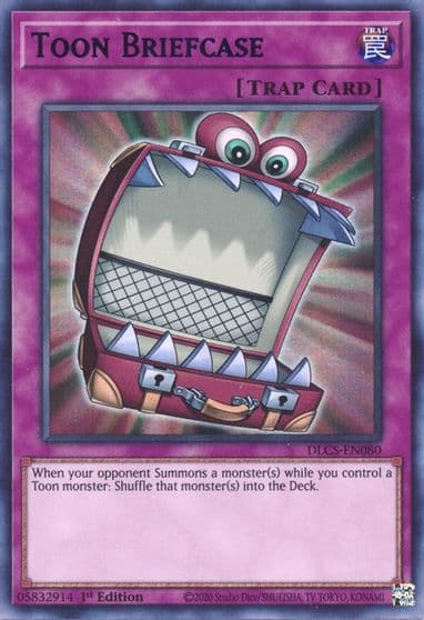 Toon Briefcase Blue Dragons of Legend: The Complete Series Yu-Gi-Oh! card