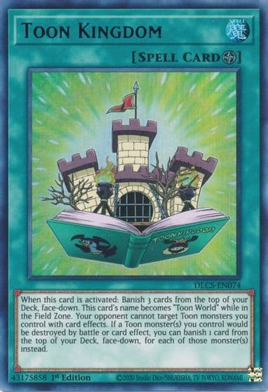 Toon Kingdom Purple Dragons of Legend: The Complete Series Yu-Gi-Oh! card
