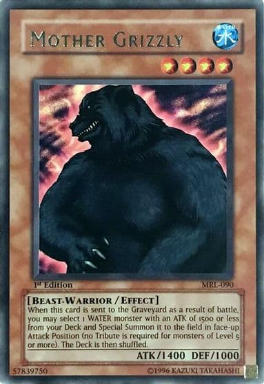 Mother Grizzly Magic Ruler Yu-Gi-Oh! card