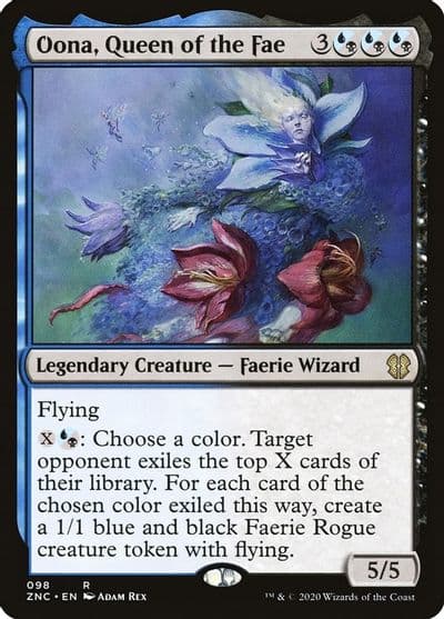 Oona Queen of the Fae Commander: Zendikar Rising Magic card