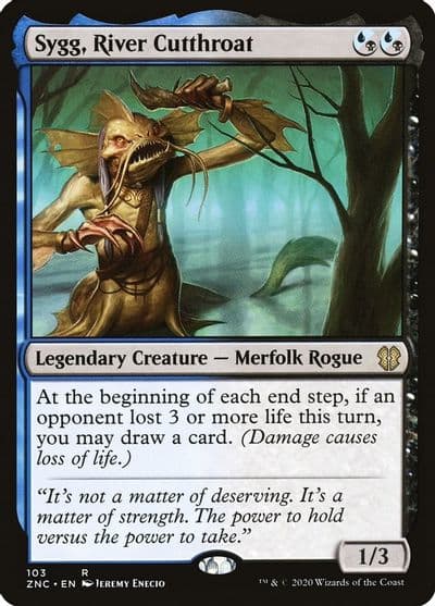 Sygg River Cutthroat Commander: Zendikar Rising Magic card