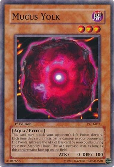 Mucus Yolk Pharaonic Guardian Yu-Gi-Oh! card