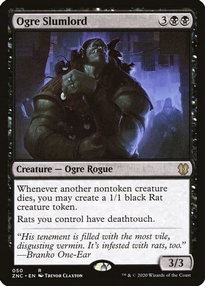 Ogre Slumlord Commander: Zendikar Rising Magic card