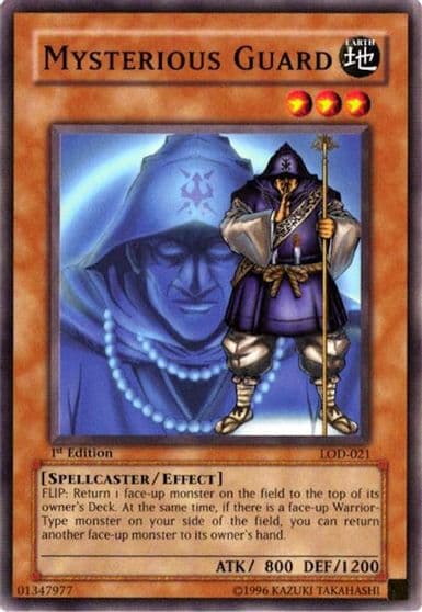 Mysterious Guard Legacy of Darkness Yu-Gi-Oh! card