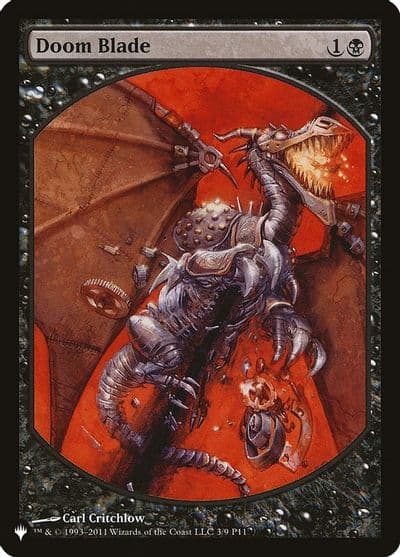 Doom Blade The List Reprints Magic card