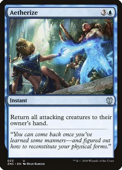 Aetherize Commander: Zendikar Rising Magic card