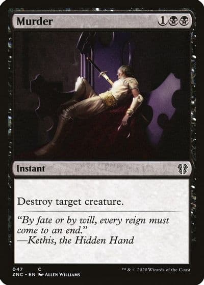 Murder Commander: Zendikar Rising Magic card