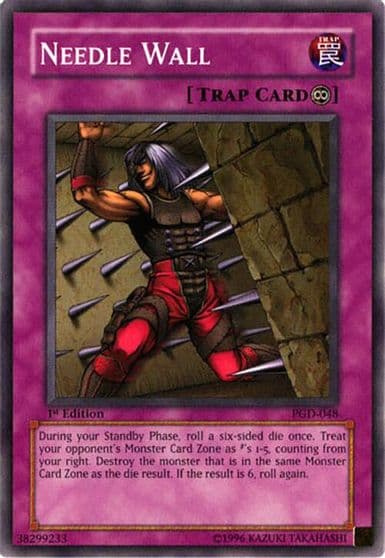 Needle Wall Pharaonic Guardian Yu-Gi-Oh! card