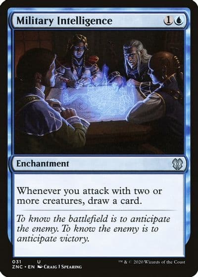 Military Intelligence Commander: Zendikar Rising Magic card