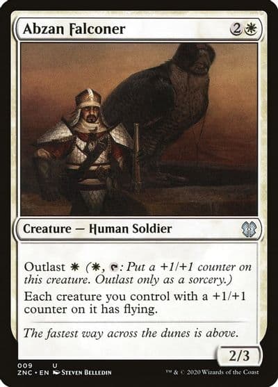 Abzan Falconer Commander: Zendikar Rising Magic card
