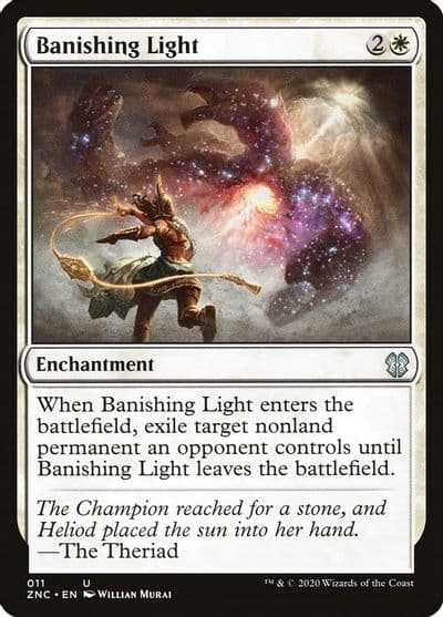 Banishing Light Commander: Zendikar Rising Magic card