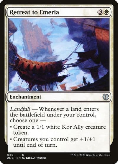 Retreat to Emeria Commander: Zendikar Rising Magic card