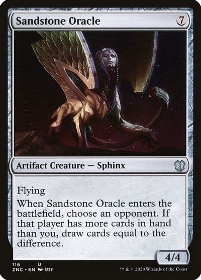 Sandstone Oracle Commander: Zendikar Rising Magic card