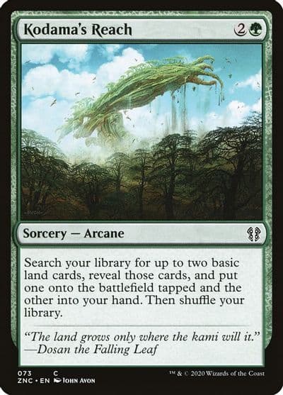 Kodamas Reach Commander: Zendikar Rising Magic card