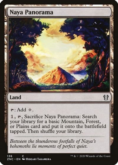 Naya Panorama Commander: Zendikar Rising Magic card