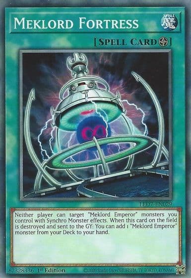 Meklord Fortress Legendary Duelists: Rage of Ra Yu-Gi-Oh! card