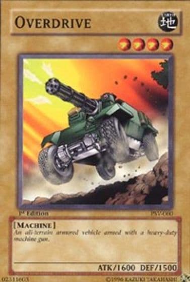 Overdrive Pharaoh's Servant Yu-Gi-Oh! card