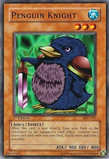Penguin Knight Magic Ruler Yu-Gi-Oh! card