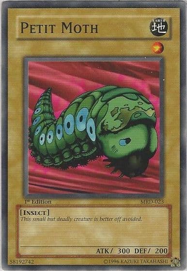 Petit Moth Metal Raiders Yu-Gi-Oh! card
