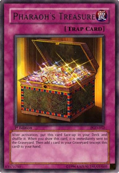 Pharaohs Treasure Pharaonic Guardian Yu-Gi-Oh! card
