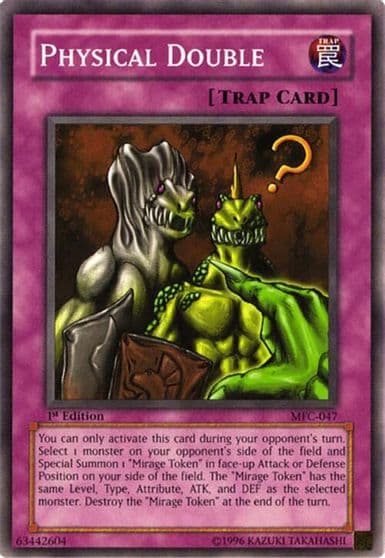 Physical Double Magician's Force Yu-Gi-Oh! card