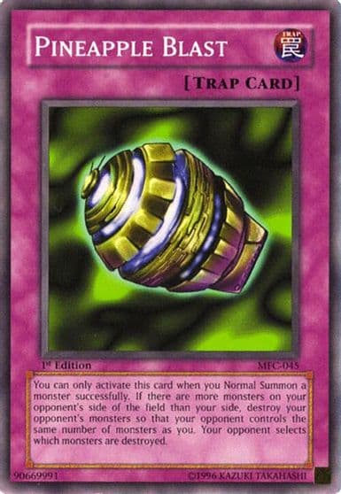 Pineapple Blast Magician's Force Yu-Gi-Oh! card