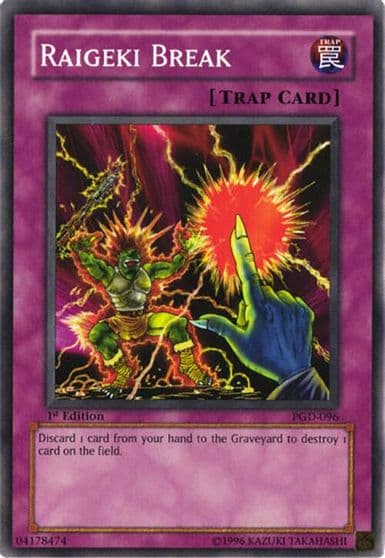 Raigeki Break Pharaonic Guardian Yu-Gi-Oh! card