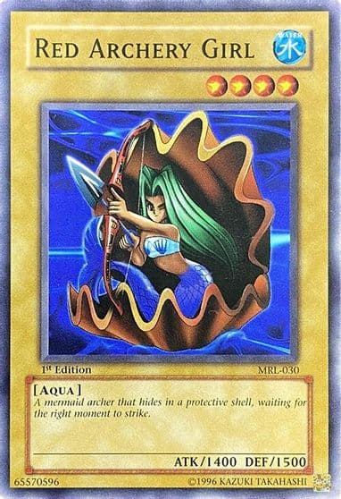Red Archery Girl Magic Ruler Yu-Gi-Oh! card