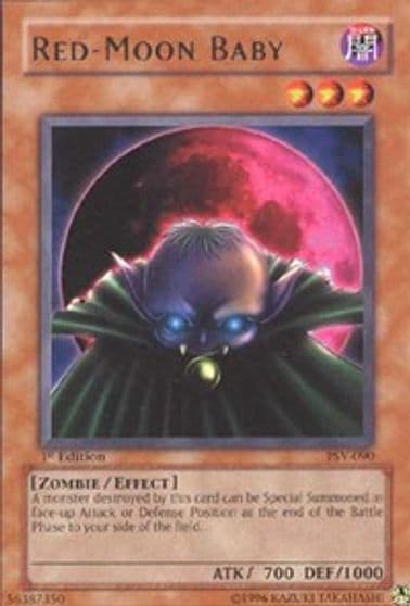 Red Moon Baby Pharaoh's Servant Yu-Gi-Oh! card