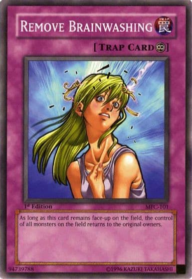 Remove Brainwashing Magician's Force Yu-Gi-Oh! card
