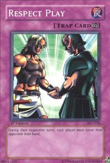 Respect Play Pharaoh's Servant Yu-Gi-Oh! card
