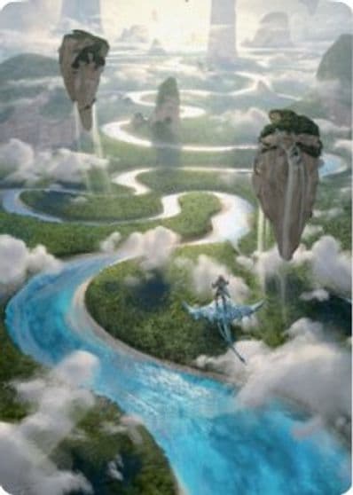 Clearwater Pathway Art Card Art Series: Zendikar Rising Magic card