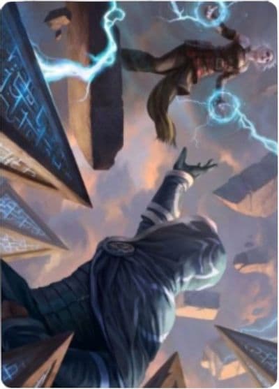 Nahiris Binding Art Card Art Series: Zendikar Rising Magic card