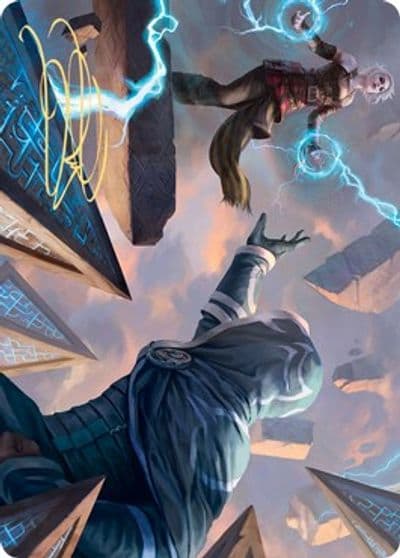 Nahiris Binding Art Card Gold Stamped Signature Art Series: Zendikar Rising Magic card