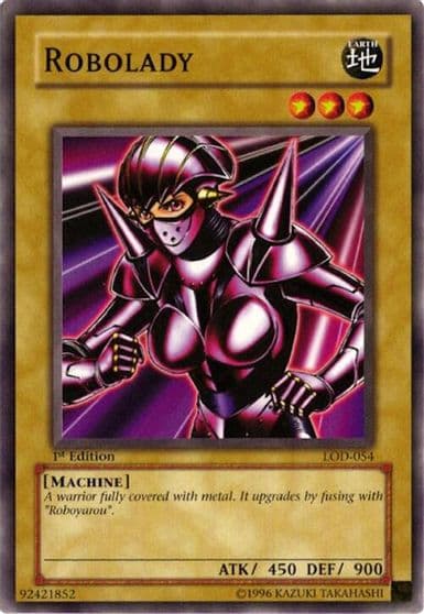 Robolady Legacy of Darkness Yu-Gi-Oh! card