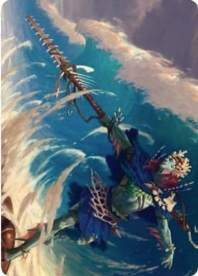 Tazeem Roilmage Art Card Art Series: Zendikar Rising Magic card
