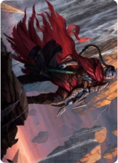 Anowon the Ruin Thief Art Card Art Series: Zendikar Rising Magic card
