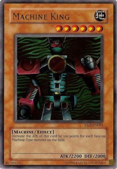 Machine King Miscellaneous Promotional Cards Yu-Gi-Oh! card