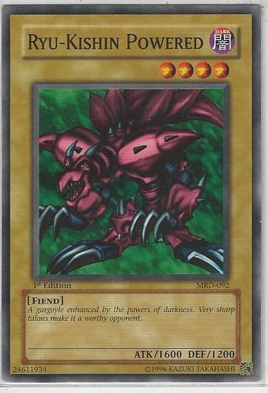Ryu Kishin Powered Metal Raiders Yu-Gi-Oh! card