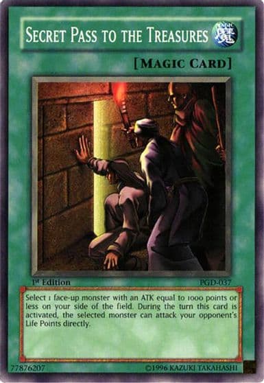 Secret Pass to the Treasures Pharaonic Guardian Yu-Gi-Oh! card