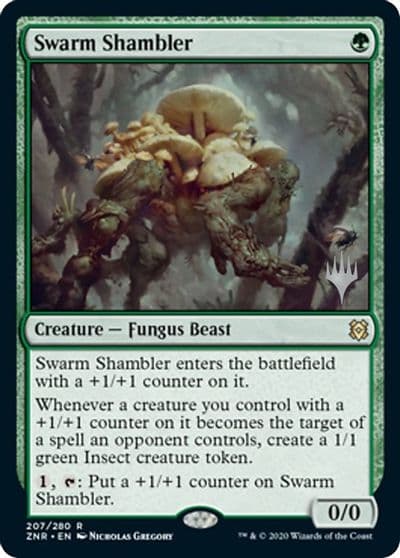 Swarm Shambler Promo Pack: Zendikar Rising Magic card