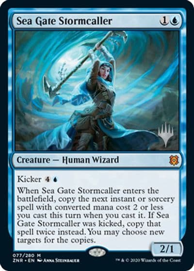 Sea Gate Stormcaller Promo Pack: Zendikar Rising Magic card