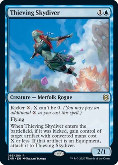 Thieving Skydiver Promo Pack: Zendikar Rising Magic card