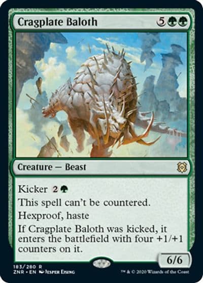 Cragplate Baloth Promo Pack: Zendikar Rising Magic card
