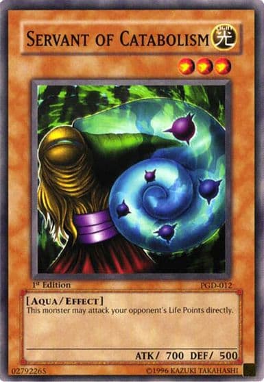 Servant of Catabolism Pharaonic Guardian Yu-Gi-Oh! card