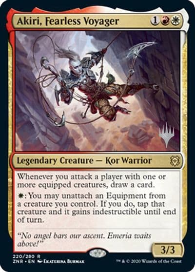 Akiri Fearless Voyager Promo Pack: Zendikar Rising Magic card